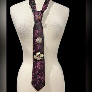 Brooch project in pink/purple! A new look everyone can wear! Statement maker!